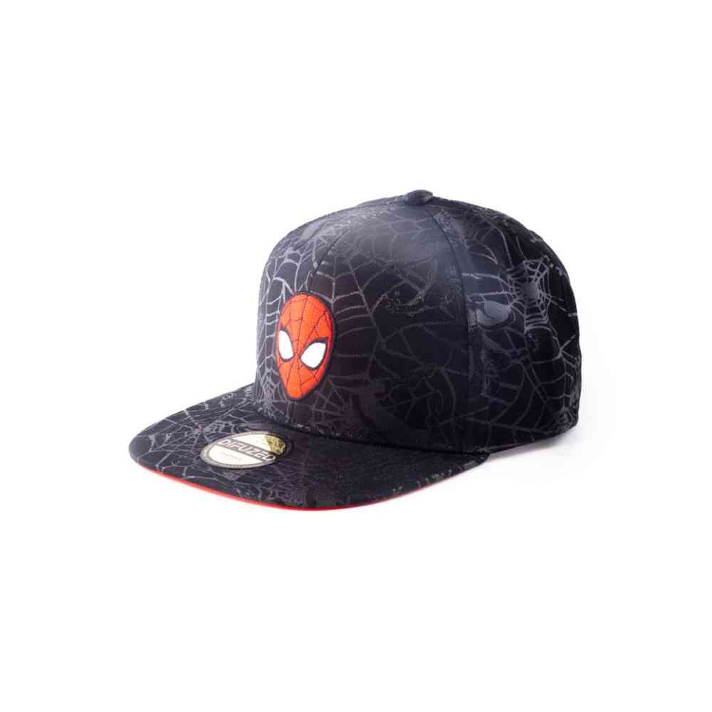 Marvel SpiderMan Hysteresenkappe - Schwarz